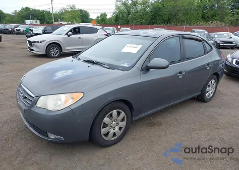 2008 Hyundai Elantra Gls/Se z USA, uszkodzony, nr VIN KMHDU46D58U523411